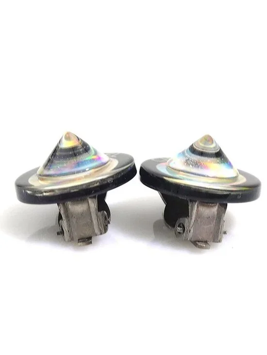 Chanel Earrings Silver - Picture 6 of 8